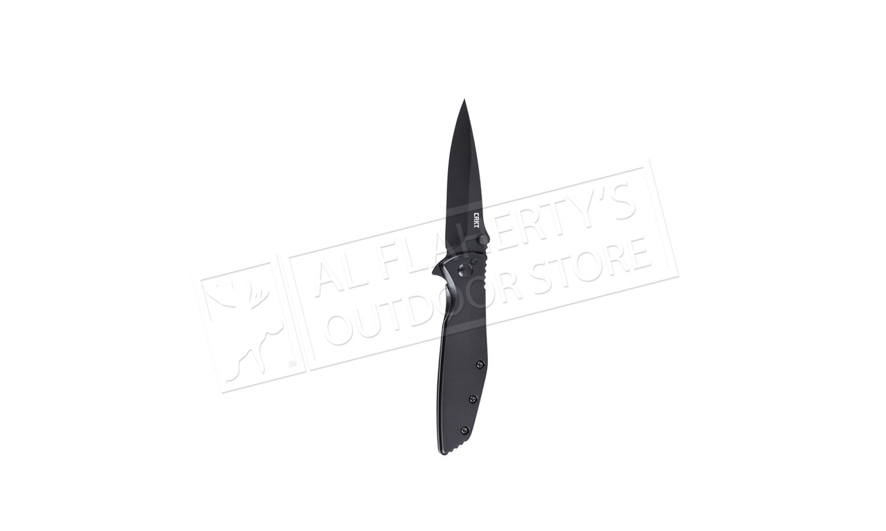 CRKT Slag Assisted Folding, Black Handle #7600 - Al Flahertys