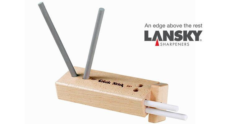 Lansky Diamond/Ceramic 4 Rod Turn Box Knife Sharpener #TB-2D2C