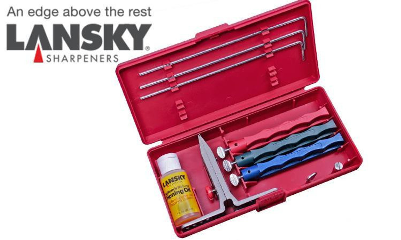 Lansky Knife Sharpening Kit 3-stone