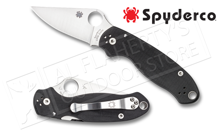 Spyderco Para 3 Folder with PlainEdge #C223GP