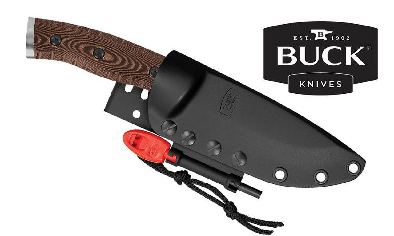Buck Knives 863 Selkirk Survival Knife with Fire-Starter #0863BRS-B