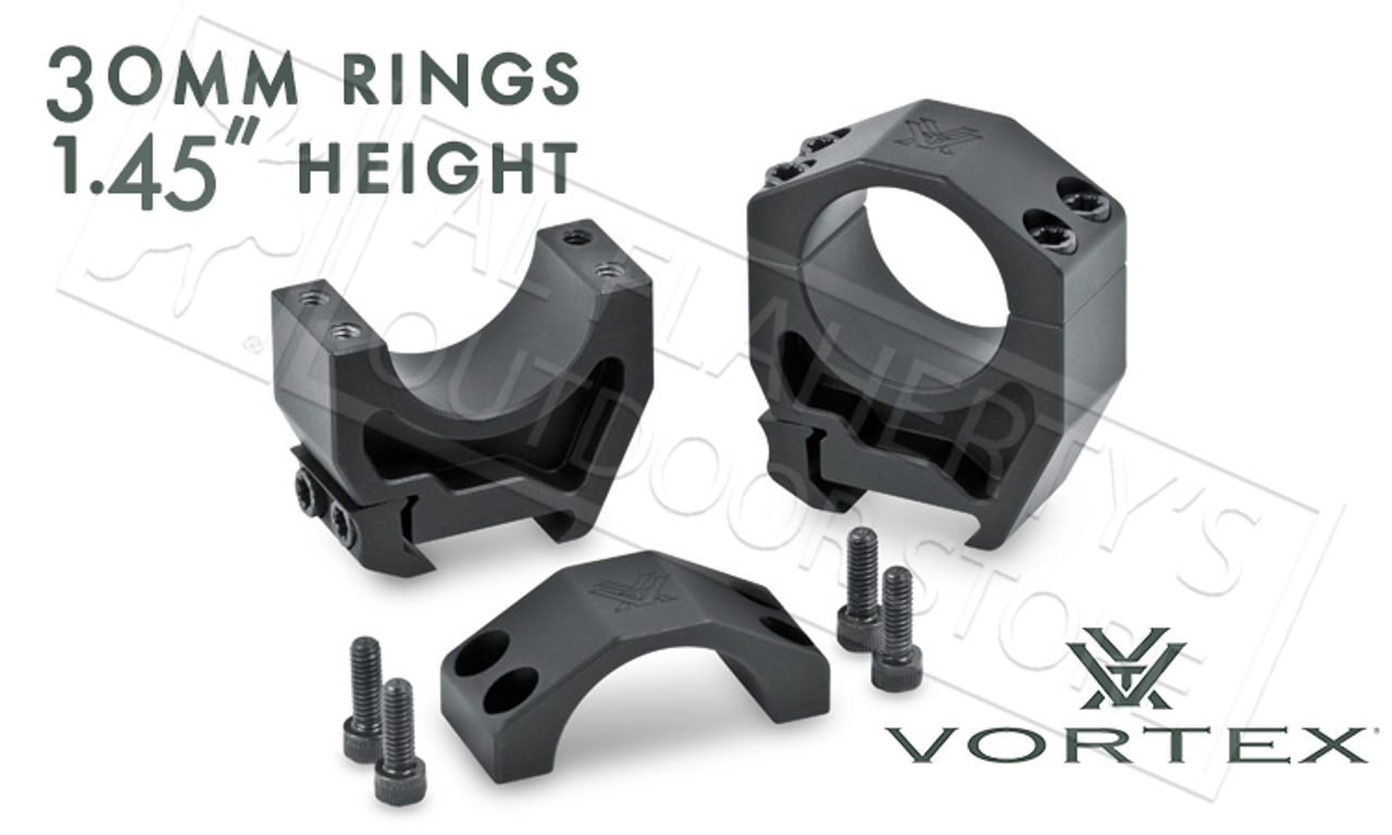 Vortex Precision Matched Rings 30mm, 1.45