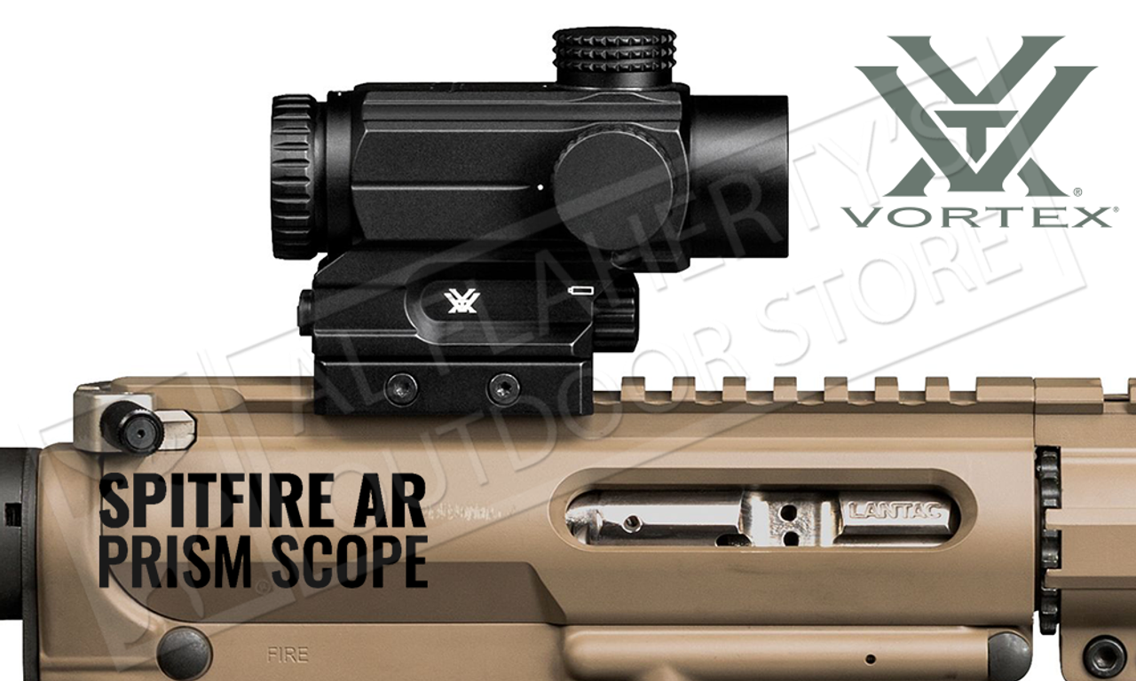 Vortex Spitfire AR Prism Scope with Multi-Height Mount, DRT ...