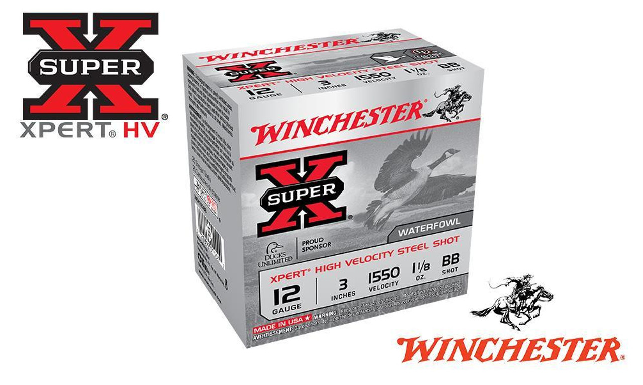 Winchester Super X Xpert High Velocity Steel 12 Gauge Ammo 3 2