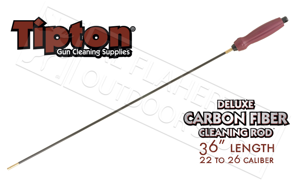 Tipton® Deluxe Carbon Fibre Cleaning Rod - 12 Pistol