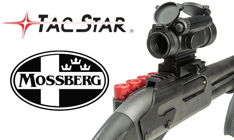 TacStar Shotgun Sidesaddle Rail Mount with Integrated 6-Shell