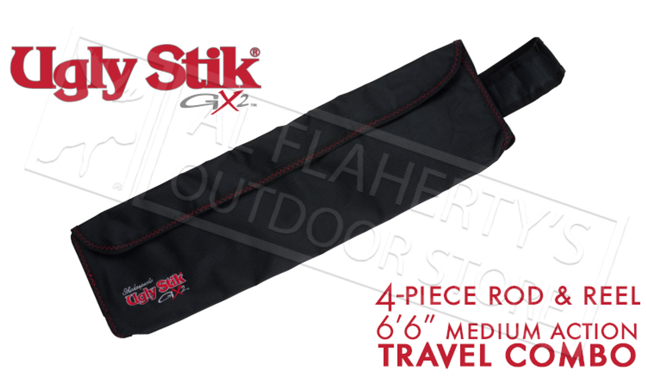 ugly stik gx2 travel spinning combo