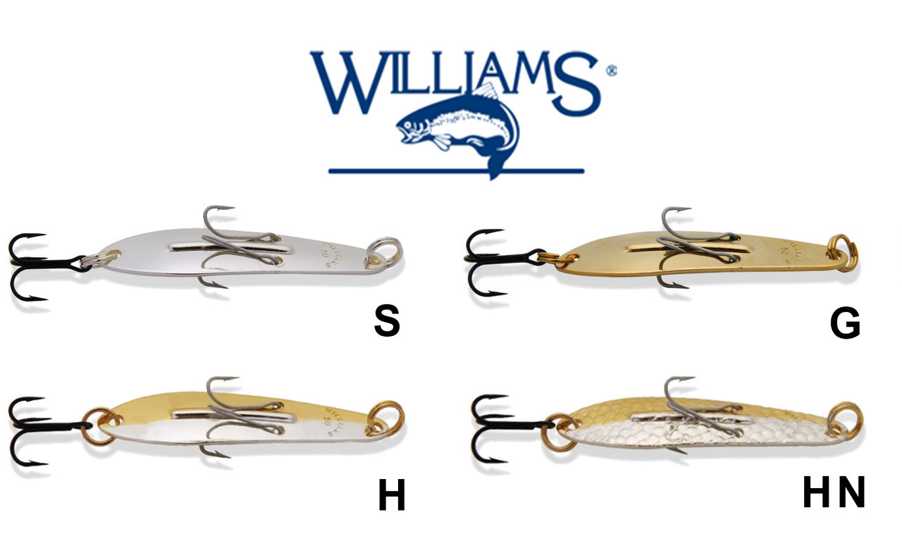 Williams Ice Jig Size J70 - Large 5/8 oz., Various Patterns #J70 - Al  Flaherty's Outdoor Store