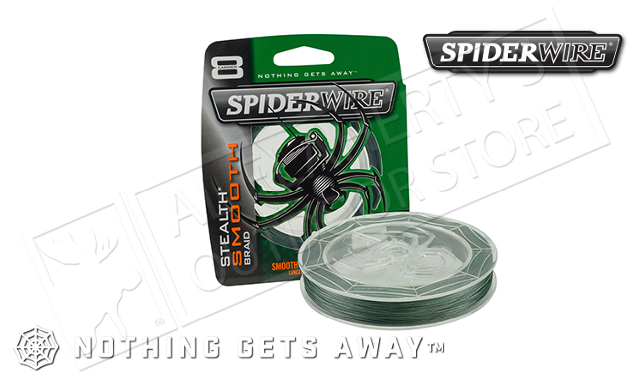 Spiderwire Stealth Smooth Braid Fishing Line, 200YD Spools 8-30 lbs