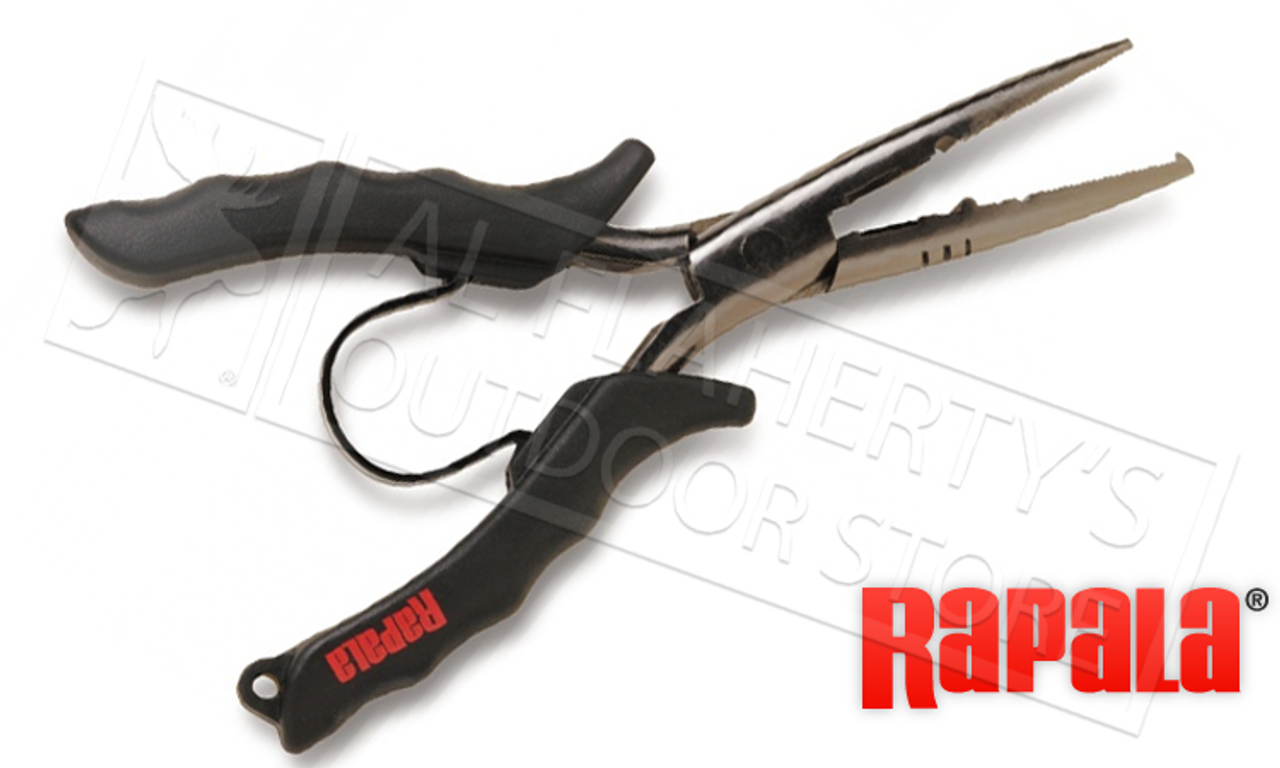 Rapala Stainless Steel Pliers with Leaf Spring #RSSP6 - Al Flaherty's  Outdoor Store