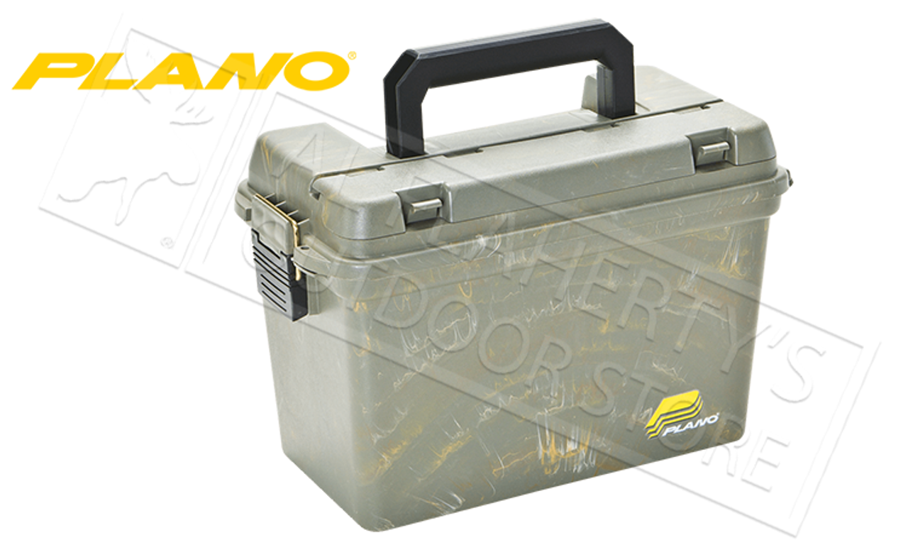 Plano Field Ammo Box - Large with Tray in Green #161200 - Al