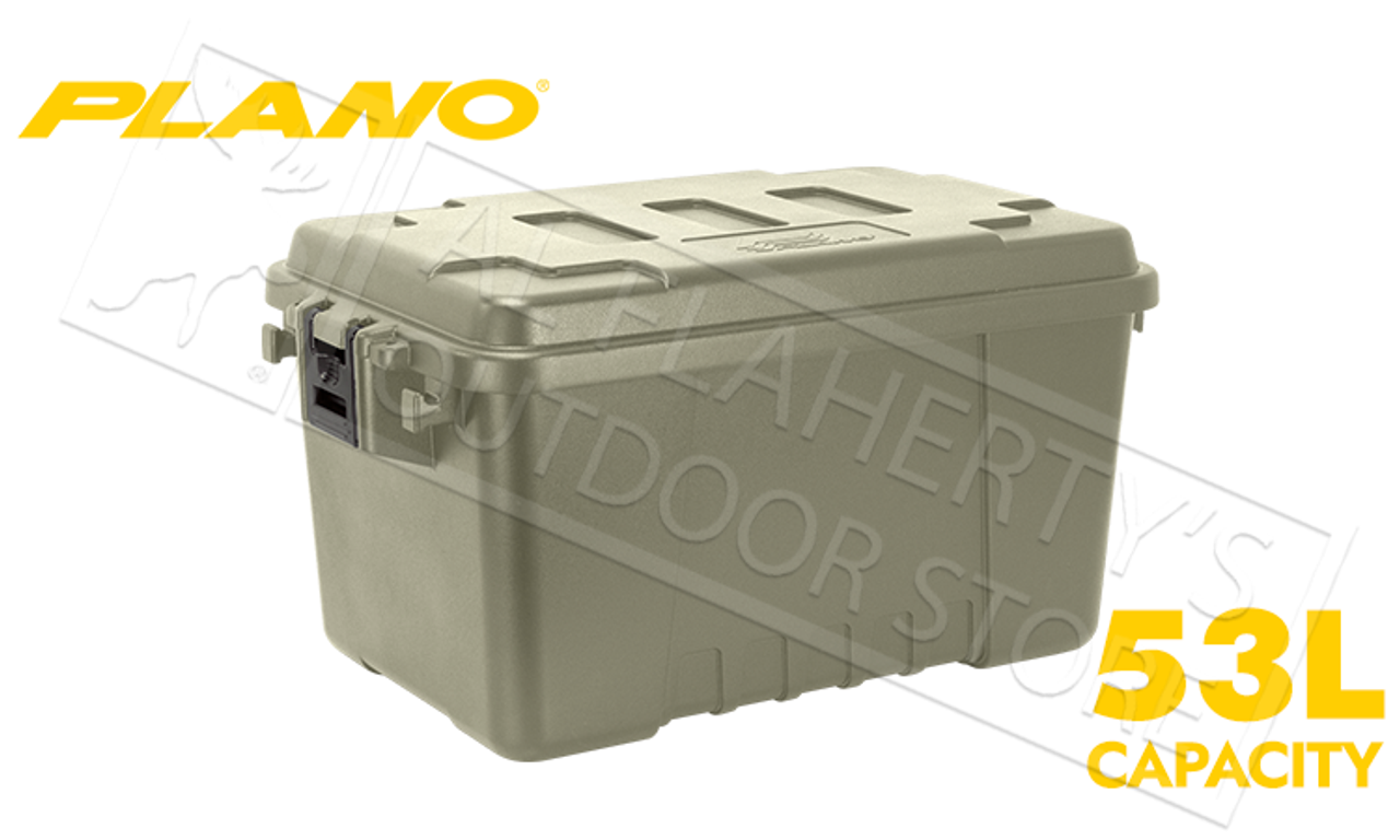 Plano Shot Shell Box, OD Green, Small Plastic Ammo Storage 
