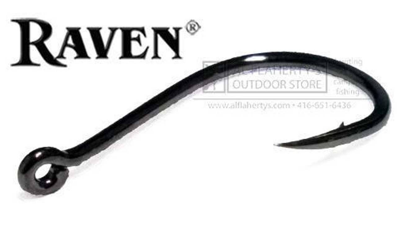 Raven Specialist Hooks, Nickel Finish, Sizes 14 to 2 #RVSP - Al Flaherty's  Outdoor Store