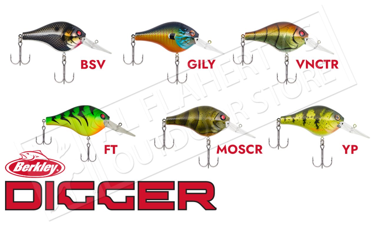 Berkley Digger 2 1/2 / Special Red Craw