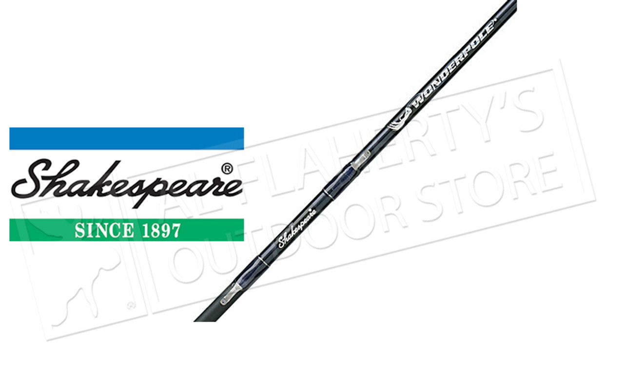 Shakespeare Wonderpole Telescopic Rod, 20ft with Line Keeper #TSP20