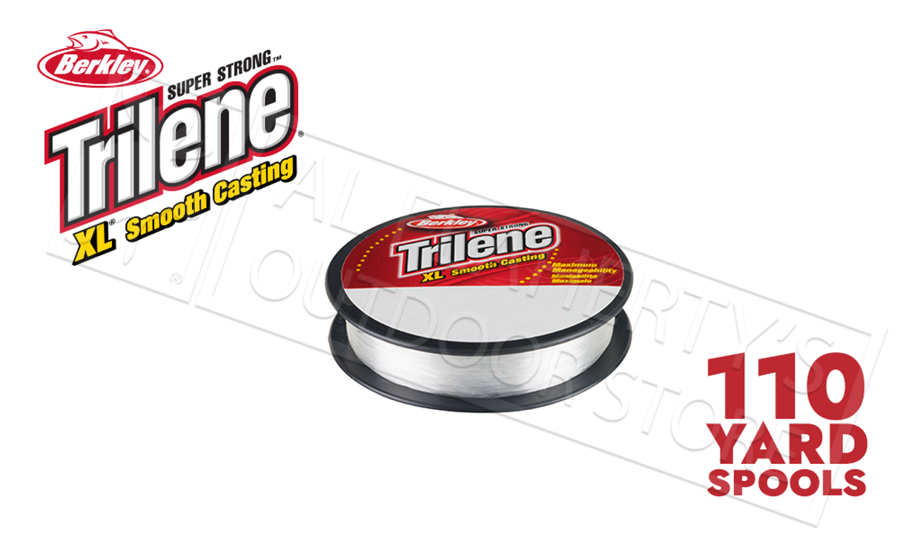 Berkley Trilene XL Smooth Casting, Clear, 110 Yards, 4 to 14 lb. Test  #XLPSxx15 - Al Flaherty's Outdoor Store