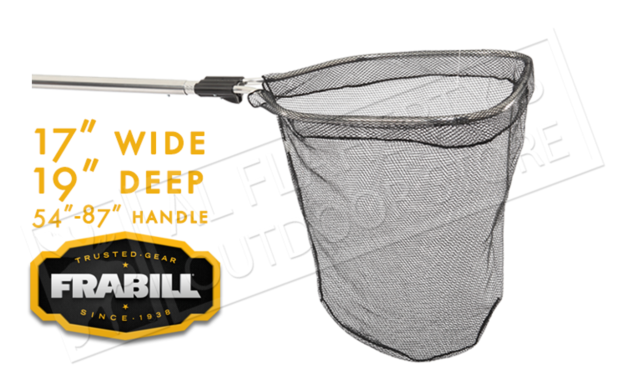 Frabill Smelt and Shad Net, 17 x 19 Deep with Telescoping Handle