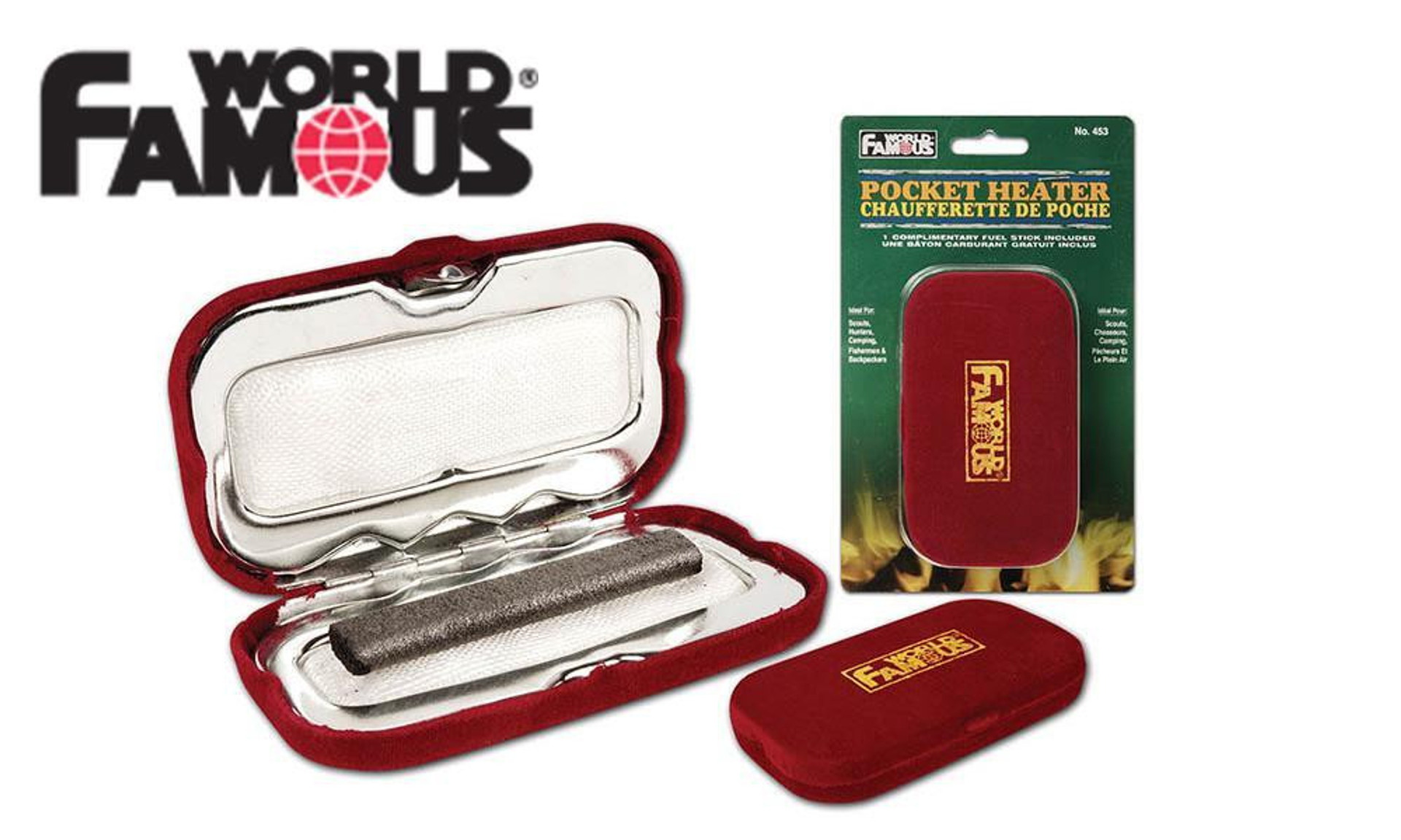 World Famous Solid Fuel Hand Warmer 453 Al Flaherty's Outdoor Store