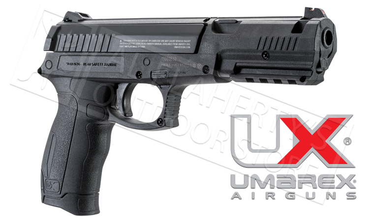 Umarex DX17 Spring Piston BB Gun, Single Shot .177 Cal with Bonus 200