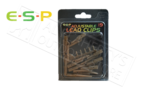 E-S-P Adjustable Lead Clips, 10 Pack #ESBC09 E-S-P Adjustable Lead Clips, 10 Pack #ESBC09