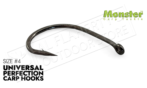Monster Carp Universal Perfection Hooks, Size #04, pack of 10 #MCUP04