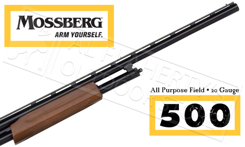 Mossberg 500 Hunting All Purpose Field Shotgun, 20 Gauge 26" Barrel #50136 Mossberg 500 Hunting All Purpose Field Shotgun, 20 Gauge 26" Barrel #50136