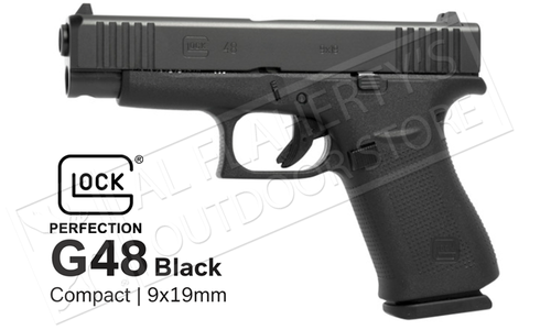 Glock 48 Black Fixed Sight 9mm