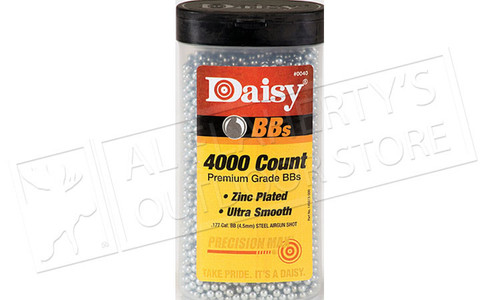 Daisy .177 BB Zinc Plated Steel, Bottle of 4000 #980040446 Daisy .177 BB Zinc Plated Steel, Bottle of 4000 #980040446