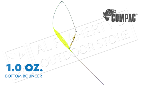 Compac Bottom Bouncer, Chartreuse 1 oz. #1390C-4 Compac Bottom Bouncer, Chartreuse 1 oz. #1390C-4