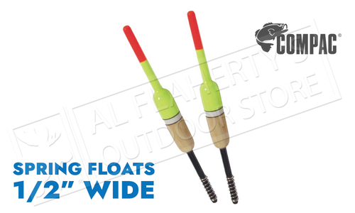 Compac Pencil Spring Floats, 1/2" Pack of 2 #85050 Compac Pencil Spring Floats, 1/2" Pack of 2 #85050