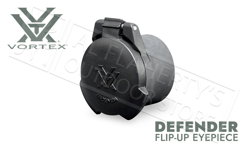 Vortex Defender Flip Cap Eyepiece (40-46 mm) #E-10 Vortex Defender Flip Cap Eyepiece (40-46 mm) #E-10