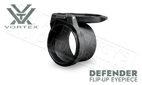 Vortex Defender Flip Cap Eyepiece (40-46 mm) #E-10 Vortex Defender Flip Cap Eyepiece (40-46 mm) #E-10