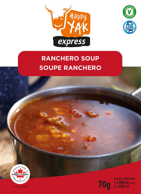 Happy Yak Ranchero Soup (Vegan, Lactose Free) #HY-SR3-P1