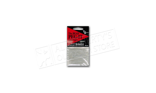 Top Brass Tackle The Bead Peg-It, Natural Colour, Pack of 50 #PEG-BEAD-NAT-50 Top Brass Tackle The Bead Peg-It, Natural Colour, Pack of 50 #PEG-BEAD-NAT-50
