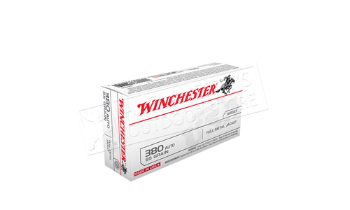 Winchester 380 Auto, 95 Grain Box of 50 #Q4206 Winchester 380 Auto, 95 Grain Box of 50 #Q4206