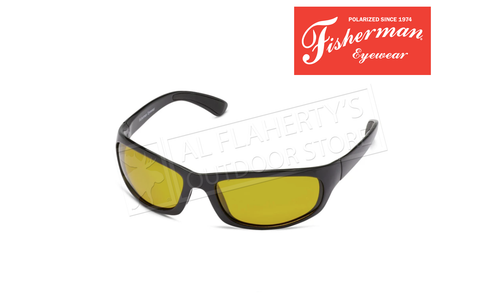Fisherman Eyewear Grander Polarized Glasses for Fishing, Brown