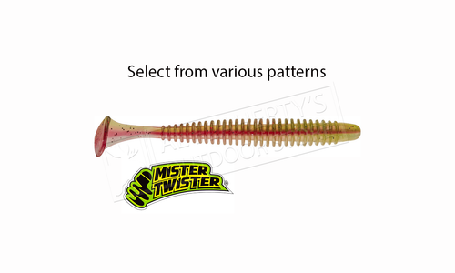 Mister Twister Sassy Swimmer 4" Packs of 9 #4SSW9