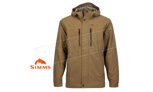 Simms Men's Dockwear Hooded Jacket Dark Bronze #13059-208