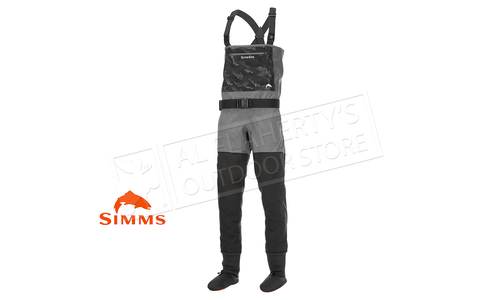 Simms Men's Guide Classic Stocking Food Wader, Carbon #13360-003