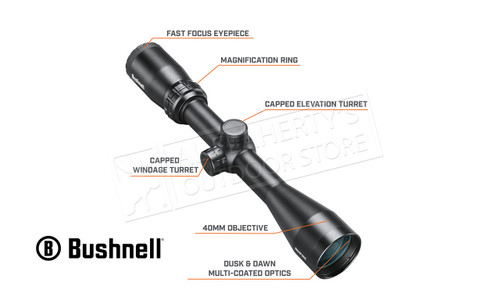 Bushnell Rimfire 3-9x40mm Riflescope #RR3940BS4