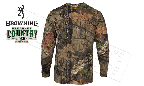 Browning Wasatch CB Long Sleeve T-Shirts in Mossy Oak Break-up Country Camo #30178228