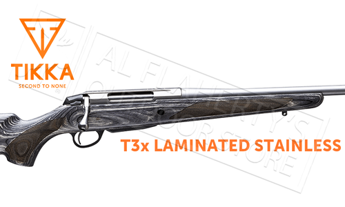 Tikka T3x Laminated Stainless Rifle - Various Calibers