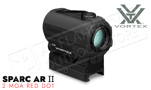Vortex SPARC AR 2 Red Dot with Multi-Height Mount - 2 MOA (LED Upgrade) #SPC-AR2 Vortex SPARC AR 2 Red Dot with Multi-Height Mount - 2 MOA (LED Upgrade) #SPC-AR2