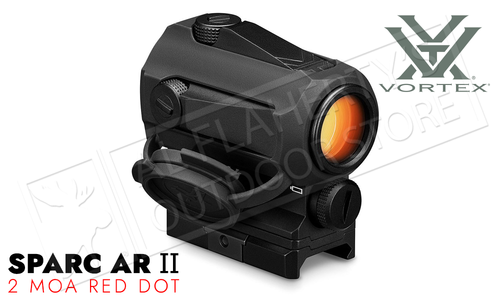 Vortex SPARC AR 2 Red Dot with Multi-Height Mount - 2 MOA (LED Upgrade) #SPC-AR2 Vortex SPARC AR 2 Red Dot with Multi-Height Mount - 2 MOA (LED Upgrade) #SPC-AR2