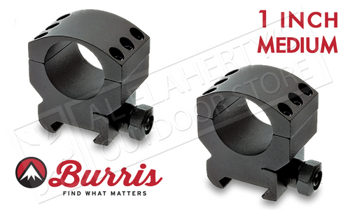 Burris XTR Xtreme Tactical Scope Rings, Medium, 1" #420181