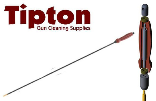 TIPTON DELUXE CARBON FIBER CLEANING ROD .27-.45 CALIBER 36" #720747R