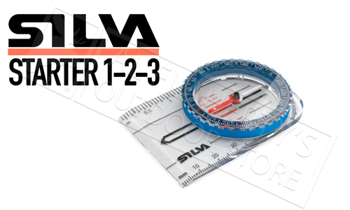 Silva Starter 1-2-3 Compass #SI376809001 Silva Starter 1-2-3 Compass #SI376809001