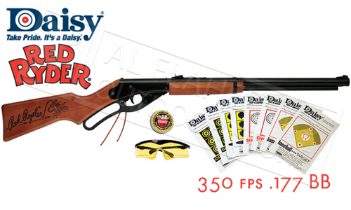 Daisy Red Ryder Fun Kit, 650 Shot .177 BB 350 fps #4938 Daisy Red Ryder Fun Kit, 650 Shot .177 BB 350 fps #4938
