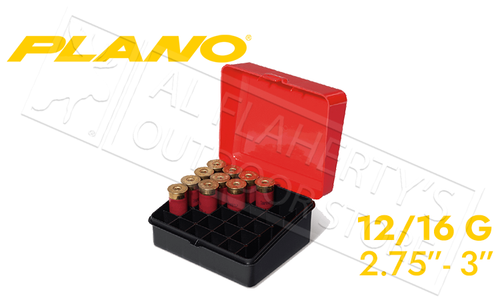 Plano Shot Shell Case for 25-Rounds of 12 or 16 Gauge - 3" #121601 Plano Shot Shell Case for 25-Rounds of 12 or 16 Gauge - 3" #121601