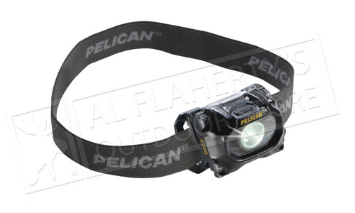 Pelican 2750C GEN2 LED Headlight, 63 to 193 Lumens with Red LED